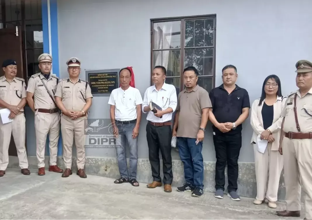 Nagaland: SDPO कार्यालय तुली का उद्घाटन