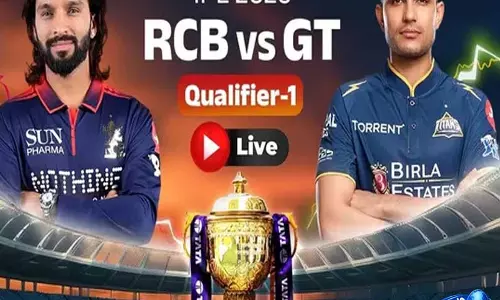 RCB vs GT: क्वालिफायर-1 में गुजरात टाइटंस का टॉस जीतकर गेंदबाजी का फैसला, आरसीबी से कड़ा मुकाबला RCB vs GT: क्वालिफायर-1 में गुजरात टाइटंस का टॉस जीतकर गेंदबाजी का फैसला, आरसीबी से कड़ा मुकाबला