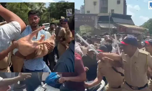 देखें VIDEO: बकरियों और सुअर को लेकर मीरा रोड में हंगामा, इलाके में तनाव देखें VIDEO: बकरियों और सुअर को लेकर मीरा रोड में हंगामा, इलाके में तनाव