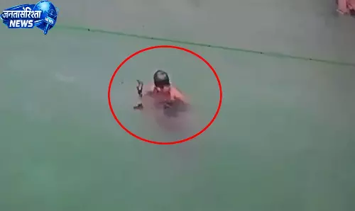 BREAKING: स्विमिंग पूल में युवक की हत्या, CCTV में कैद हुई सनसनीखेज वारदात