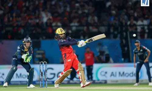 Qualifier 1 IPL 2026 : बेंगलुरु ने दिया गुजरात को 255 रन का लक्ष्य Qualifier 1 IPL 2026 : बेंगलुरु ने दिया गुजरात को 255 रन का लक्ष्य