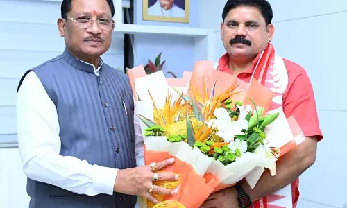 CM साय से केंद्रीय कोयला एवं खान राज्यमंत्री सतीश चंद्र दुबे ने की सौजन्य मुलाकात