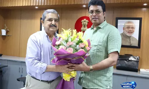 Tripura की आर्थिक विकास पर चर्चा, सांसद बिप्लब देव ने नीति आयोग उपाध्यक्ष से की मुलाकात Tripura की आर्थिक विकास पर चर्चा, सांसद बिप्लब देव ने नीति आयोग उपाध्यक्ष से की मुलाकात