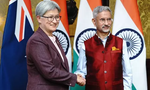 भारत–ऑस्ट्रेलिया संबंधों को नई गति, 17वें विदेश मंत्रिस्तरीय फ्रेमवर्क डायलॉग में कई अहम मुद्दों पर चर्चा भारत–ऑस्ट्रेलिया संबंधों को नई गति, 17वें विदेश मंत्रिस्तरीय फ्रेमवर्क डायलॉग में कई अहम मुद्दों पर चर्चा