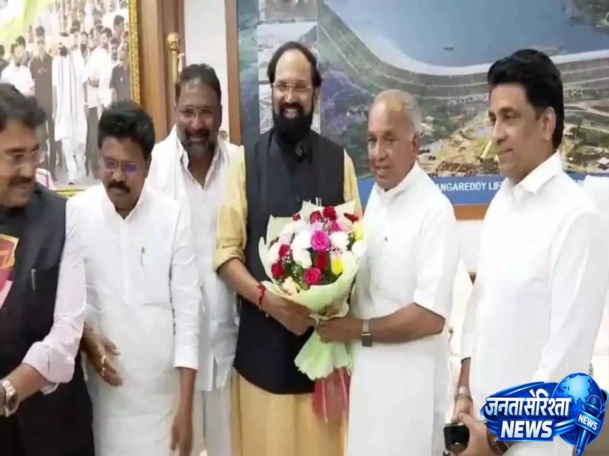 Telangana और Karnataka कृष्णा जल विवाद को बातचीत और आपसी सहमति से सुलझाने पर सहमत हुए Telangana और Karnataka कृष्णा जल विवाद को बातचीत और आपसी सहमति से सुलझाने पर सहमत हुए