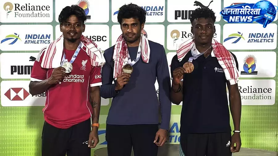 फेडरेशन कप में यशस पी बने भारत के सबसे तेज 400m हर्डलर, 49.00 सेकंड में जीता गोल्ड फेडरेशन कप में यशस पी बने भारत के सबसे तेज 400m हर्डलर, 49.00 सेकंड में जीता गोल्ड