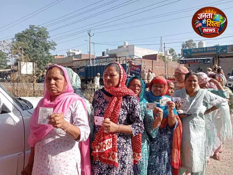 Punjab निकाय चुनाव: सुबह 10 बजे तक 13.5% वोटिंग Punjab निकाय चुनाव: सुबह 10 बजे तक 13.5% वोटिंग