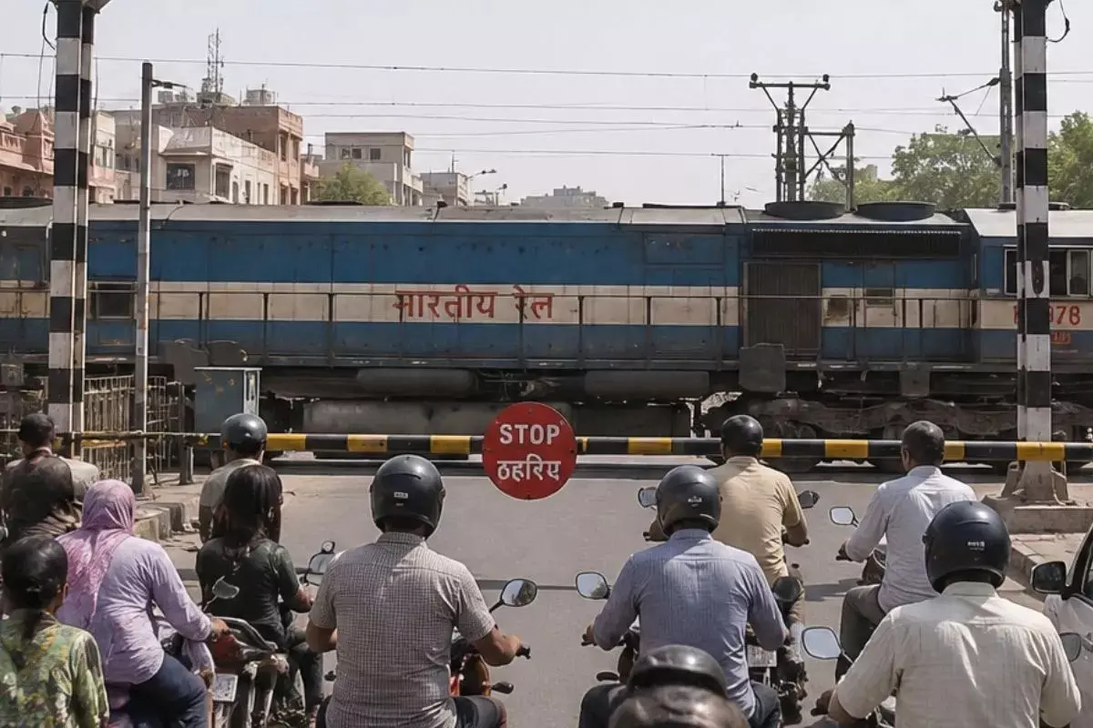 Bikaner: बीकानेर मंडल में रेलवे फाटकों पर सुरक्षा व्यवस्था कड़ी Bikaner: बीकानेर मंडल में रेलवे फाटकों पर सुरक्षा व्यवस्था कड़ी