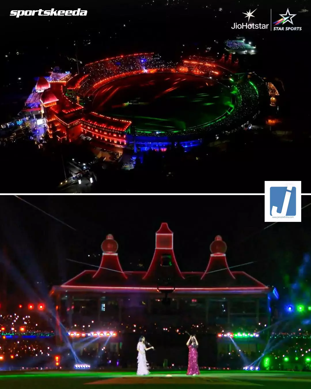LIVE VIDEO IPL 2026: इंनिग के बिच स्टेडियम में दिखा शानदार लाइट शो, ‘वंदे मातरम’ से गूंजा पूरा मैदान LIVE VIDEO IPL 2026: इंनिग के बिच स्टेडियम में दिखा शानदार लाइट शो, ‘वंदे मातरम’ से गूंजा पूरा मैदान