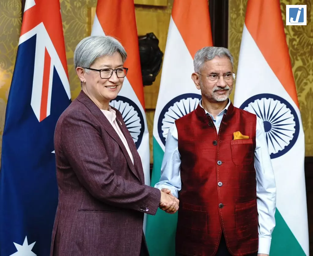 भारत–ऑस्ट्रेलिया संबंधों को नई गति, 17वें विदेश मंत्रिस्तरीय फ्रेमवर्क डायलॉग में कई अहम मुद्दों पर चर्चा भारत–ऑस्ट्रेलिया संबंधों को नई गति, 17वें विदेश मंत्रिस्तरीय फ्रेमवर्क डायलॉग में कई अहम मुद्दों पर चर्चा