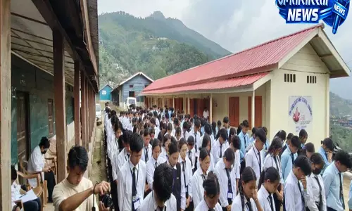 Dimapur: किफिरे स्कूल में NMBA को लेकर जागरूकता कार्यक्रम आयोजित, छात्रों को दी गई अहम जानकारी Dimapur: किफिरे स्कूल में NMBA को लेकर जागरूकता कार्यक्रम आयोजित, छात्रों को दी गई अहम जानकारी