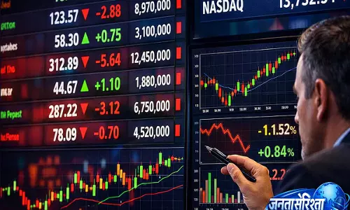 BSE Sensex 40 अंक ऊपर स्थिर, NIFTY 50 23,932 पर, वैश्विक अनिश्चितता के बीच DII निवेश से बाजार को सहारा BSE Sensex 40 अंक ऊपर स्थिर, NIFTY 50 23,932 पर, वैश्विक अनिश्चितता के बीच DII निवेश से बाजार को सहारा