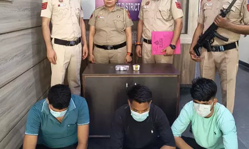 9 लाख रुपए की साइबर ठगी का खुलासा, तीन आरोपी गिरफ्तार 9 लाख रुपए की साइबर ठगी का खुलासा, तीन आरोपी गिरफ्तार