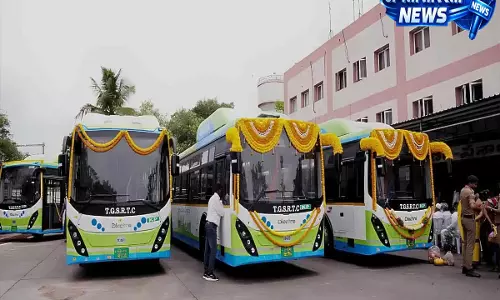 Telangana ने प्रदूषण कम करने के लिए हैदराबाद में 60 इलेक्ट्रिक बसें शुरू
