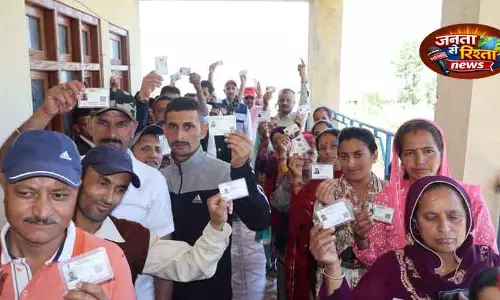 Himachal में पंचायती राज चुनावों के पहले चरण में ज़्यादा वोटिंग हुई