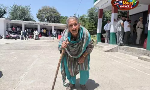 मंडी जिले में Sundernagar में सबसे ज्यादा 83 प्रतिशत मतदान हुआ मंडी जिले में Sundernagar में सबसे ज्यादा 83 प्रतिशत मतदान हुआ