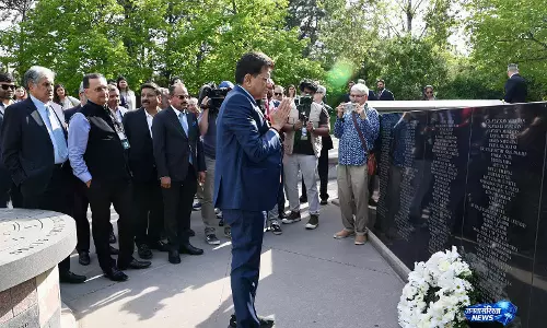 Piyush Goyal ने कनिष्क बम धमाके के पीड़ितों को दी श्रद्धांजलि Piyush Goyal ने कनिष्क बम धमाके के पीड़ितों को दी श्रद्धांजलि