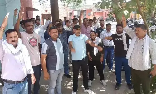 Panipat: एचकेआरएन कर्मियों ने उठाई वेतन की मांग Panipat: एचकेआरएन कर्मियों ने उठाई वेतन की मांग
