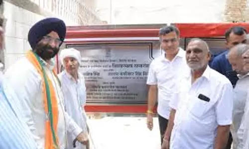 New Delhi: ग्रामीणों की सुविधा के लिए चौपाल का पुनर्निर्माण