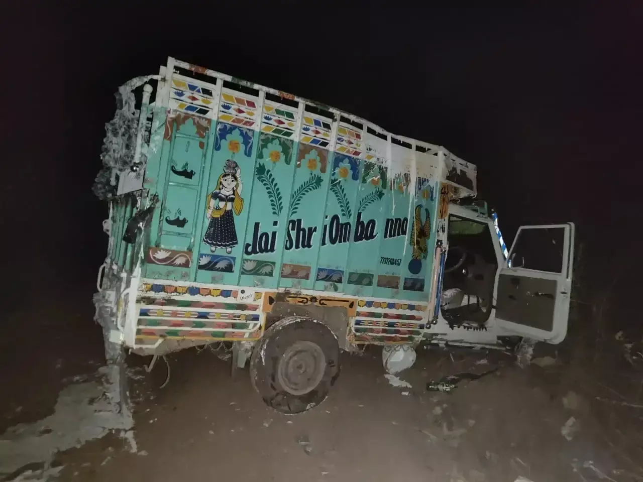 Bhilwara: पिकअप दुर्घटना में यूपी-जयपुर के तीन मजदूर मृत