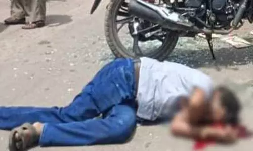 पुलिस अधिकारी के चाचा की सड़क हादसे में मौत पुलिस अधिकारी के चाचा की सड़क हादसे में मौत