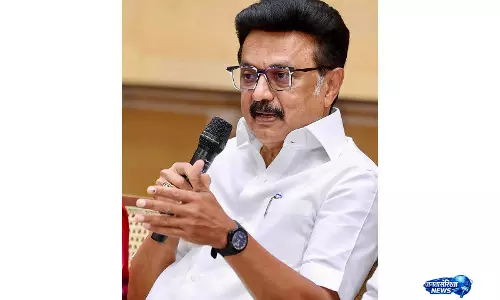 MK स्टालिन ने P विजयन पर ED की छापेमारी की आलोचना की MK स्टालिन ने P विजयन पर ED की छापेमारी की आलोचना की