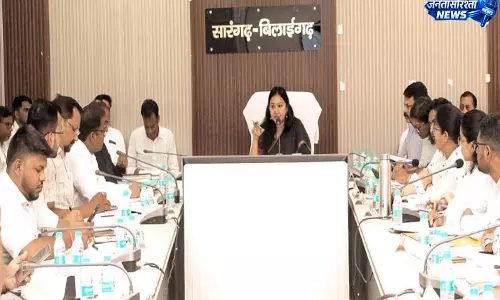 कलेक्टर ने समय-सीमा की बैठक में विभागीय कार्यों की समीक्षा की