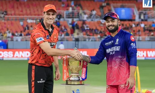 Eliminator IPL 2026 : सनराइजर्स हैदराबाद के खिलाफ राजस्थान रॉयल्स की तेज शुरुआत, जॉस-वैभव की तूफानी साझेदारी