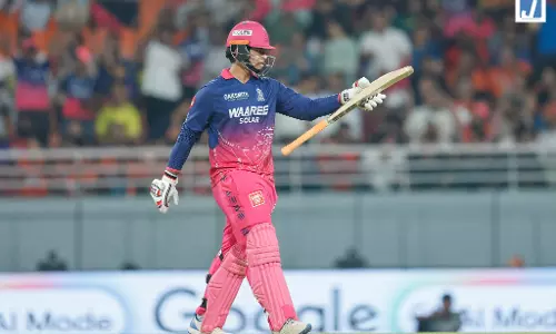 IPL 2026: राजस्थान रॉयल्स की तेज शुरुआत, 10.4 ओवर में 144/2, जुरेल-पराग क्रीज पर जमे