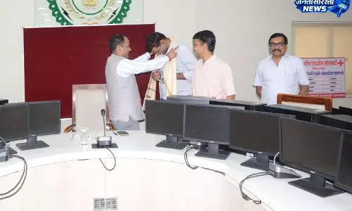 NIT रायपुर ने स्मृति पुस्तकालय के तहत दान की 30 कंप्यूटर सिस्टम