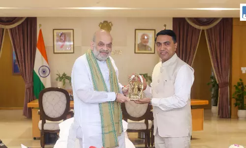 गोवा के मुख्यमंत्री प्रमोद सावंत ने गृह मंत्री अमित शाह से की मुलाकात गोवा के मुख्यमंत्री प्रमोद सावंत ने गृह मंत्री अमित शाह से की मुलाकात
