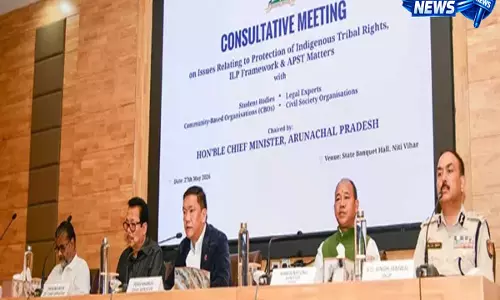 Itanagar: खांडू ने मजबूत ILP सिस्टम का भरोसा दिया, APSTBAC ने डेडलाइन की तय Itanagar: खांडू ने मजबूत ILP सिस्टम का भरोसा दिया, APSTBAC ने डेडलाइन की तय