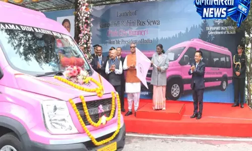 Sikkim: राष्ट्रपति मुर्मू ने पिंक सिटी रनर बसों को हरी झंडी दिखाई