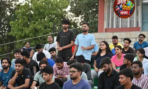 NIT-Kurukshetra डायरेक्टर ने खिलाड़ियों से की चर्चा NIT-Kurukshetra डायरेक्टर ने खिलाड़ियों से की चर्चा