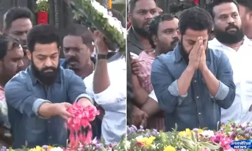 जूनियर एनटीआर ने NTR की 103वीं जयंती पर दी श्रद्धांजलि