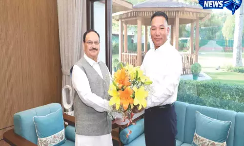 Dimapur: केंद्र सरकार ने नागालैंड में स्वास्थ्य सेवाओं को मजबूत करने के लिए सहयोग का दिया भरोसा Dimapur: केंद्र सरकार ने नागालैंड में स्वास्थ्य सेवाओं को मजबूत करने के लिए सहयोग का दिया भरोसा