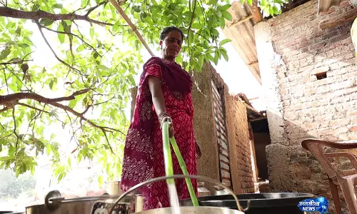 Gujarat: डांग के ग्रामीणों ने जल जीवन मिशन के तहत नल के पानी की सुविधा का किया स्वागत Gujarat: डांग के ग्रामीणों ने जल जीवन मिशन के तहत नल के पानी की सुविधा का किया स्वागत