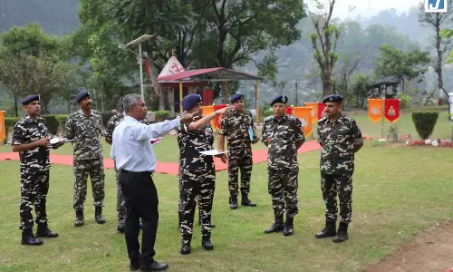 एसएसबी महानिदेशक संजय सिंघल ने जौलजीबी बीओपी का किया दौरा, सुरक्षा तैयारियों की समीक्षा