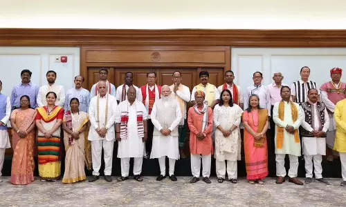 पीएम मोदी ने ट्राइबल सिक्योरिटी फोरम प्रतिनिधियों से की मुलाकात पीएम मोदी ने ट्राइबल सिक्योरिटी फोरम प्रतिनिधियों से की मुलाकात