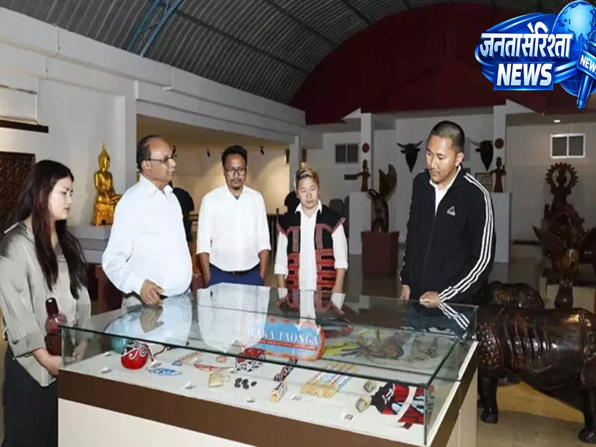 Roing: डोनर मंत्रालय ने मातृभाषाओं के संरक्षण को लेकर RIWATCH सेंटर का किया निरीक्षण Roing: डोनर मंत्रालय ने मातृभाषाओं के संरक्षण को लेकर RIWATCH सेंटर का किया निरीक्षण