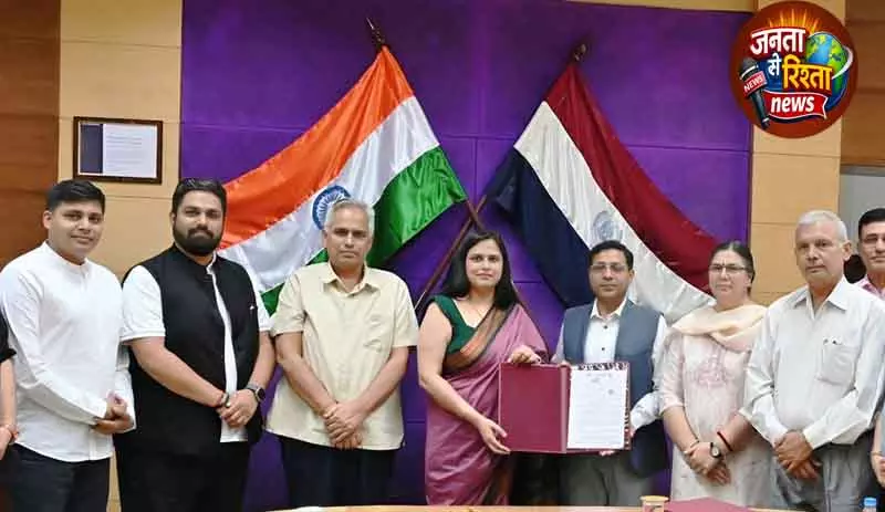 Rohtak University ने AI स्किल्स को बढ़ावा देने के लिए समझौते पर साइन किए Rohtak University ने AI स्किल्स को बढ़ावा देने के लिए समझौते पर साइन किए