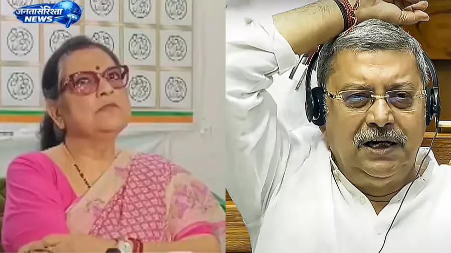 TMC में अंदरूनी विवाद तेज, सांसद काकोली घोष दस्तीदार ने कल्याण बनर्जी पर गंभीर आरोप लगाए TMC में अंदरूनी विवाद तेज, सांसद काकोली घोष दस्तीदार ने कल्याण बनर्जी पर गंभीर आरोप लगाए