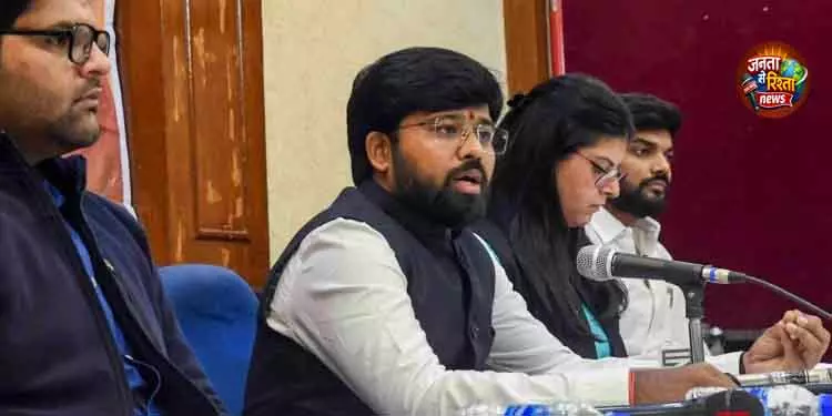 Bhubaneswar ABVP अर्बन नक्सलवाद के खिलाफ लड़ाई जारी रखेगी: सोलंकी Bhubaneswar ABVP अर्बन नक्सलवाद के खिलाफ लड़ाई जारी रखेगी: सोलंकी