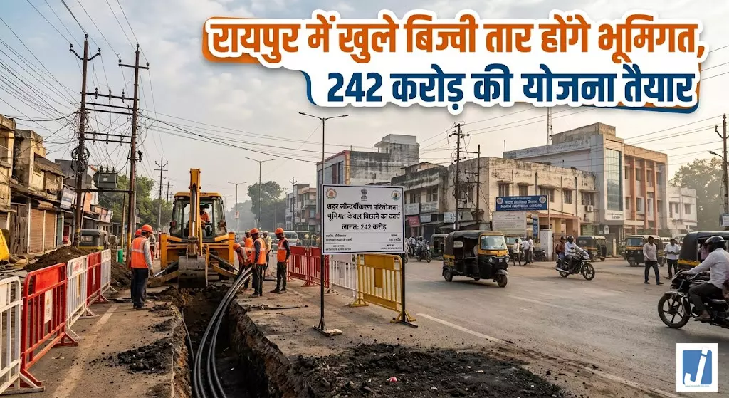 रायपुर में स्मार्ट बिजली नेटवर्क की दिशा में बड़ा कदम... रायपुर में स्मार्ट बिजली नेटवर्क की दिशा में बड़ा कदम...