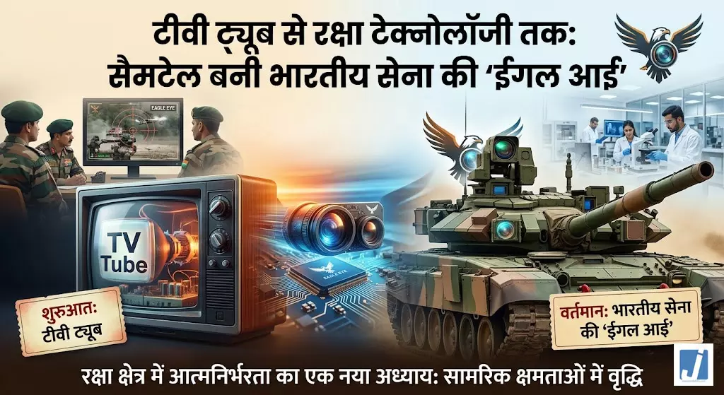टीवी ट्यूब से रक्षा टेक्नोलॉजी तक: सैमटेल बनी भारतीय सेना की ‘ईगल आई’ टीवी ट्यूब से रक्षा टेक्नोलॉजी तक: सैमटेल बनी भारतीय सेना की ‘ईगल आई’
