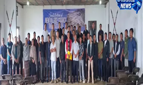 DIMAPUR: थेनीज़ू गांव ने 2026-31 के लिए नई काउंसिल बनाई DIMAPUR: थेनीज़ू गांव ने 2026-31 के लिए नई काउंसिल बनाई