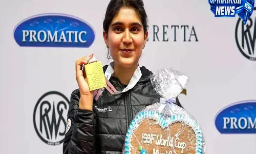 हैदराबाद की शूटर ईशा सिंह ने ISSF वर्ल्ड कप में गोल्ड जीता