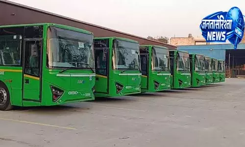 Haryana में ई-बसों में छात्रों को बस पास सुविधा