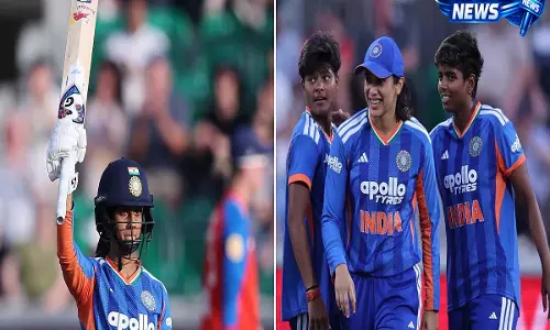 Video: भारत की महिला टीम ने पहले T20I में इंग्लैंड को 38 रन से हराकर सीरीज़ में 1-0 की बढ़त बनाई