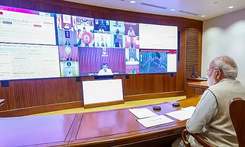 प्रगति बैठक में PM मोदी ने इंफ्रास्ट्रक्चर Cकी समीक्षा की